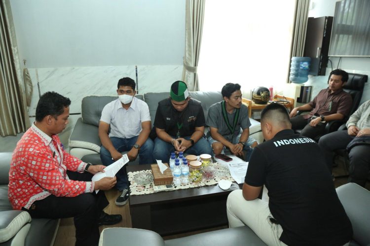 Wali Kota Wesly Diwakili Sekda Junaedi Sitanggang Terima Audiensi dan Aksi HMI di Balai Kota, Pemko Pematangsiantar Siap Berdialog