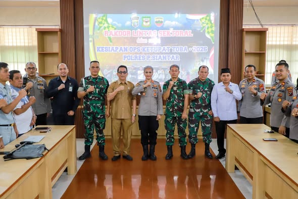 Wali Kota Wesly Silalahi Tekankan Respons Cepat dan Sinergi, Rakor Linsek Operasi Ketupat Toba 2026 Digelar