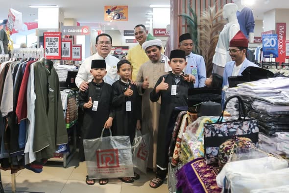 Wali Kota Wesly Silalahi Ajak 100 Anak Yatim Belanja Lebaran, Wujud Nyata Kepedulian di Pematangsiantar