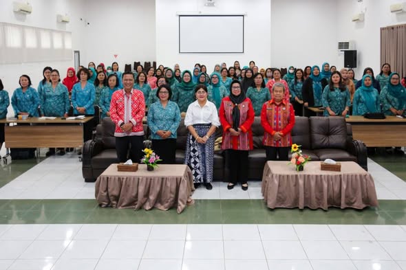 Ketua TP PKK Liswati Wesly Silalahi Dorong Peningkatan SDM, Tekankan Profesionalisme Pengelolaan Program PKK