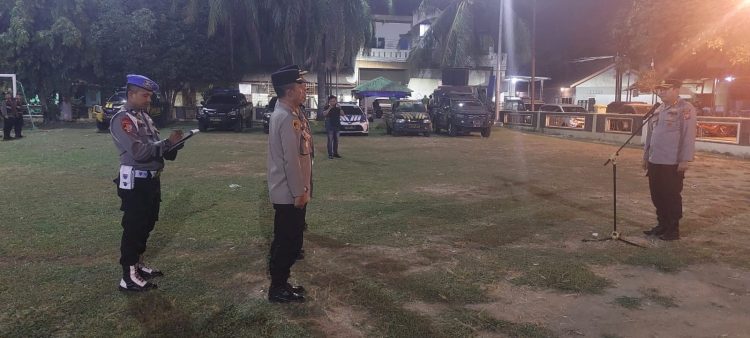 Malam Ramadan Dijaga Ketat, Polrestabes Medan Gelar Apel KRYD Gabungan