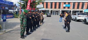 Brimob Sumut Siaga Penuh di Ajibata, Kawal Lonjakan Penumpang dalam Operasi Ketupat 2026