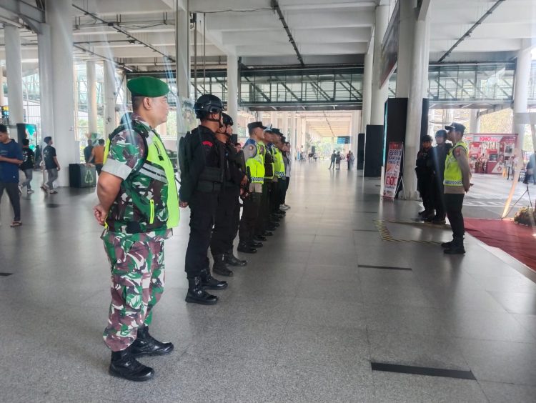 Sterilisasi dan Pengamanan Ketat Bandara Kualanamu, Gegana Brimob Sumut Siaga Penuh di Ops Ketupat Toba 2026