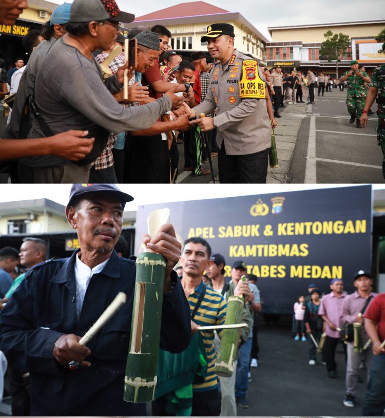 Sabuk & Kentongan Kamtibmas Resmi Diberlakukan, Kapolrestabes Medan: “Langkah Konkret Jaga Medan Tetap Kondusif”