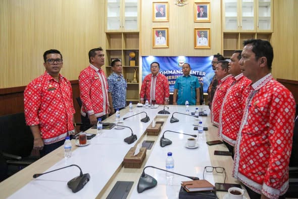 Wali Kota Wesly Silalahi dan Ketua DPRD Timbul Lingga Komit Jaga Transparansi, Ikuti Entry Meeting Audit LKPD BPK RI