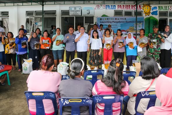 Wali Kota Wesly Silalahi Launching Bantuan Pangan untuk 22.450 Warga, Pastikan Tepat Sasaran dan Tekan Inflasi
