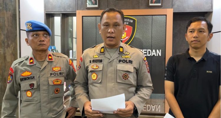 Polrestabes Medan Ungkap Kasus Pencurian di Gym One Royal Club.