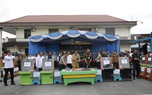 Polrestabes Medan Bongkar Peredaran Sabu 52 Kg dan Ganja 50 Kg, 184 Tersangka Ditangkap