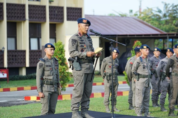 Sat Brimob Polda Sumut Gelar Latihan Peningkatan Kemampuan Menembak Semester I 2026