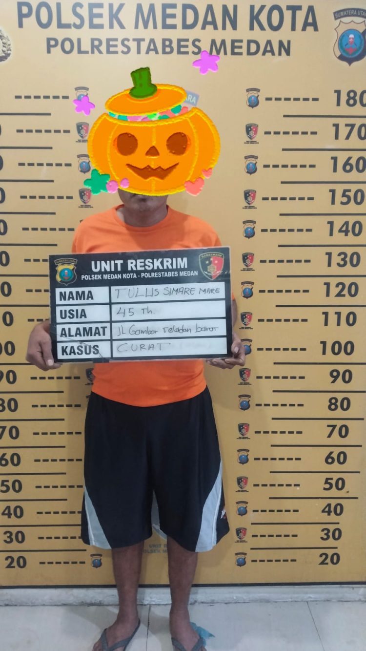 Dua Pelaku Pencurian dengan Pemberatan di Medan Kota Ditangkap, Satu Pelaku Pernah Terlibat Kasus Sama