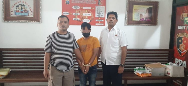 Polres Pematangsiantar Amankan Pelaku KDRT yang Sayat Wajah Istri