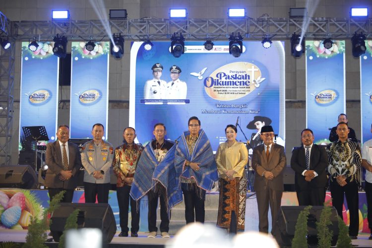 Paskah Oikumene Pemko Medan 2026, Kapolrestabes Medan Tekankan Persatuan dan Keamanan