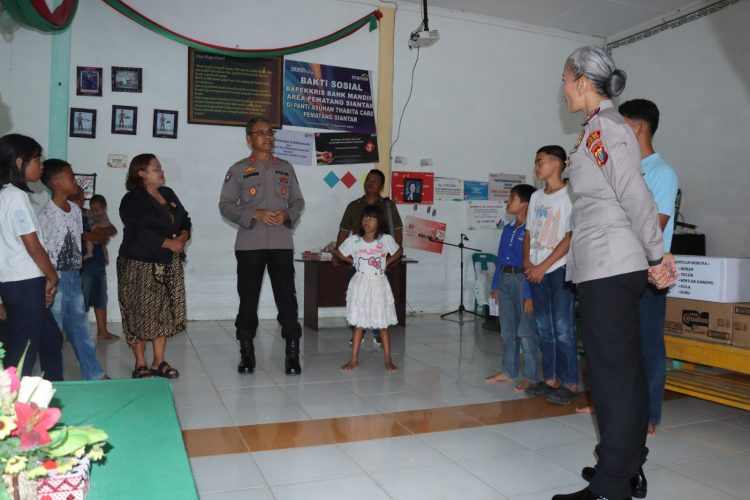 Penuh Kehangatan, Polres Pematangsiantar Berbagi Kasih dengan Anak Panti Asuhan Thabita-Care