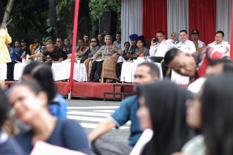 Wali Kota Wesly Silalahi Tegaskan Komitmen Jaga Stabilitas Kota Lewat Simulasi Sispam Pematangsiantar