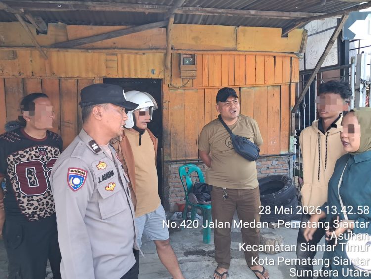 Laporan Masuk Lewat CC 110, Polsek Siantar Timur Gerak Cepat Cek Dugaan Keributan di Jalan Ahmad Yani