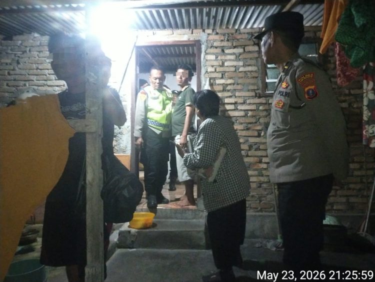 Respon Cepat Call Center 110, Polsek Siantar Martoba Cek Laporan OTK Masuk Rumah Warga