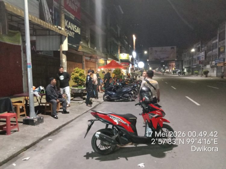 Respon Cepat Laporan Warga, Polsek Siantar Barat Langsung Cek Dugaan Balap Liar di Jalan Sutomo
