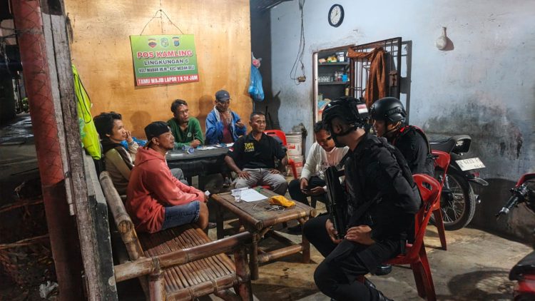 Patroli Tengah Malam Brimob Sumut Gagalkan Percobaan Pencurian, Hadirkan Rasa Aman di Kota Medan
