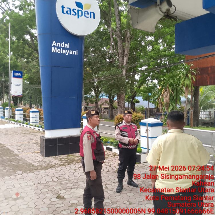 Sat Samapta Polres Pematangsiantar Intensifkan Patroli Pagi dan Pengaturan Lalu Lintas Demi Jaga Kamtibmas