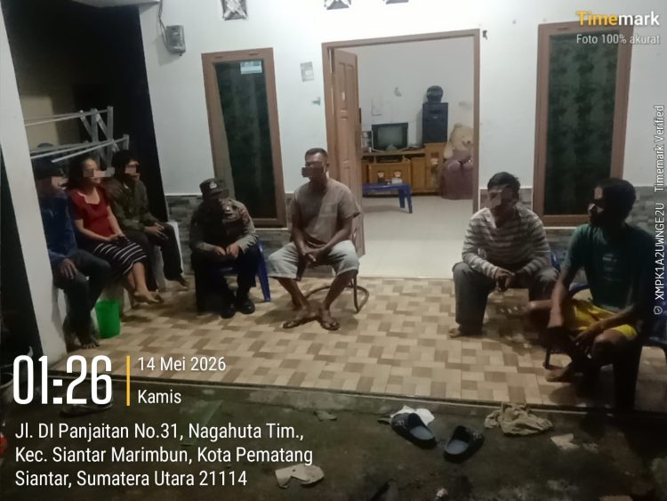 Polsek Siantar Marihat Gerak Cepat Tindaklanjuti Keluhan Warga Melalui Call Center 110
