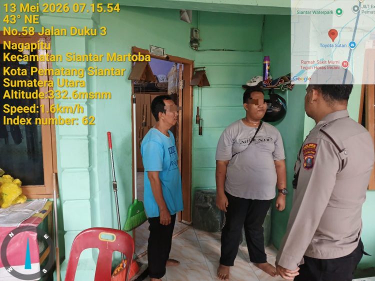 Respon Cepat Laporan CC 110, Polsek Siantar Martoba Tangani Dugaan KDRT di Perumahan Asido