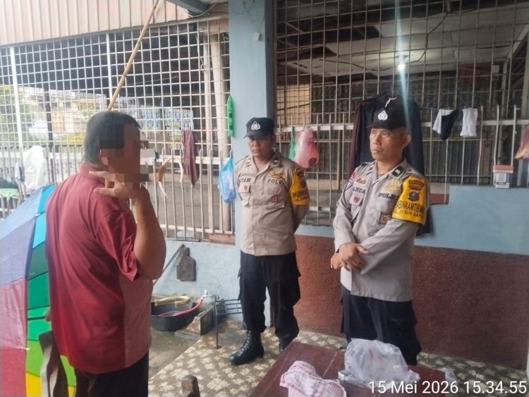Respon Cepat Laporan 110, Polsek Siantar Timur Redam Keributan Warga di Jalan SM Raja