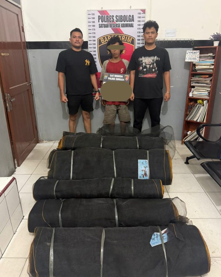Gerak Cepat Polres Sibolga! Residivis Curat Dibekuk, Barang Bukti Rp31 Juta Berhasil Diselamatkan