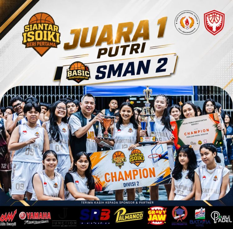 Liga Basket Siantar “ISOIKI” Resmi Bergulir, 16 Tim Pelajar Ramaikan Kompetisi Perdana Penuh Gengsi