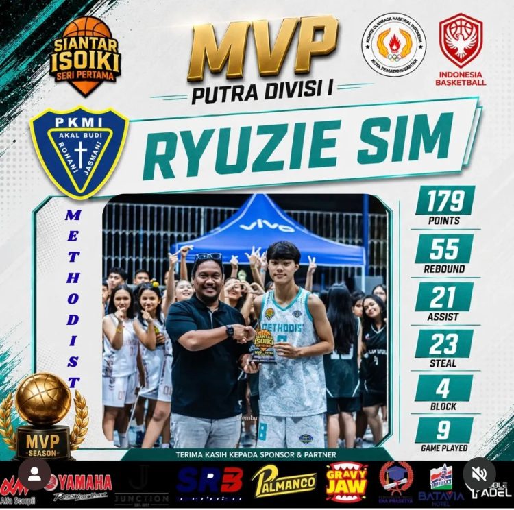 Ketua KONI Pematangsiantar Riau Alexander Siahaan Full Support ISOIKI Siantar, Kebangkitan Basket Pelajar Dimulai