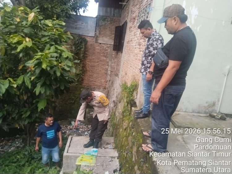 Polsek Siantar Timur Sisir Lokasi Rawan Narkoba di Pardomuan, Warga Diajak Aktif Jaga Kamtibmas