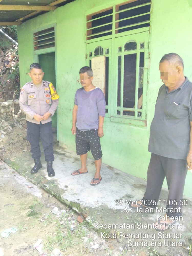 Gerak Cepat Polsek Siantar Utara Tindaklanjuti Laporan Warga Soal Rumah Kosong Mencurigakan