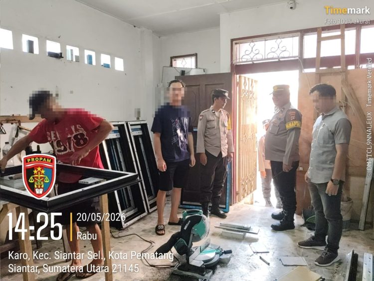 Respons Cepat Laporan 110, Polsek Siantar Selatan Selesaikan Dugaan Pengancaman Secara Kekeluargaan