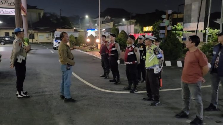 Polres Pematangsiantar Intensifkan Blue Light Patrol, Balap Liar dan Knalpot Brong Jadi Target Utama