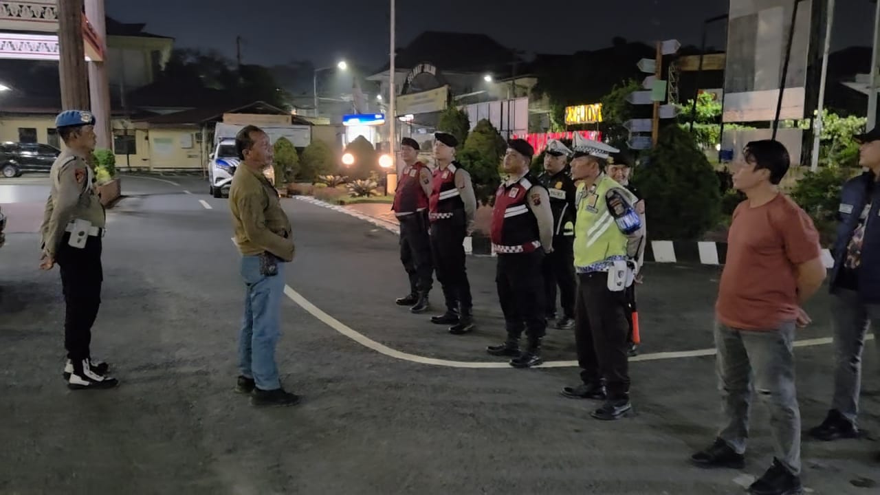 Polres Pematangsiantar Intensifkan Blue Light Patrol, Balap Liar dan Knalpot Brong Jadi Target Utama
