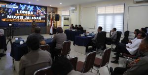 Lomba Cipta Lagu Musisi Jalanan Meriahkan Hari Bhayangkara ke-80 di Polrestabes Medan