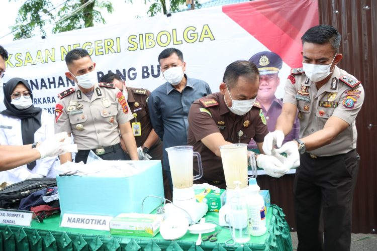 112 Perkara Inkrah Dimusnahkan, Wakapolres Sibolga Tegaskan Komitmen Penegakan Hukum yang Transparan