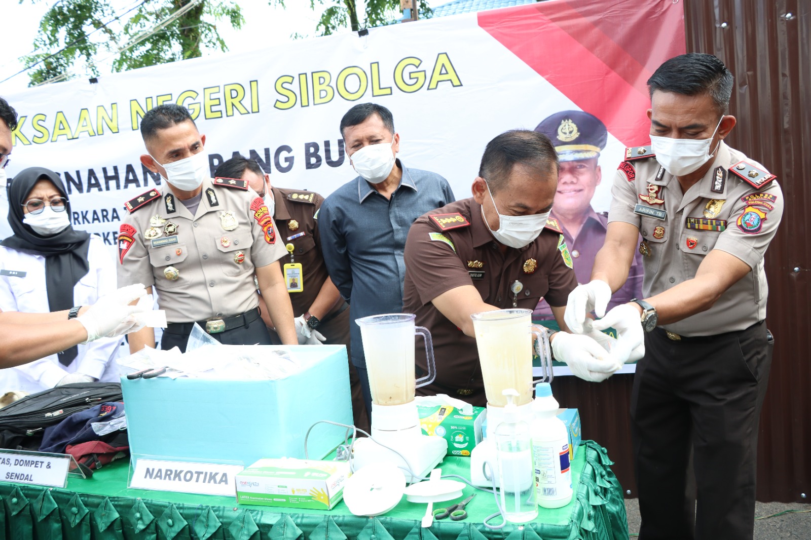 112 Perkara Inkrah Dimusnahkan, Wakapolres Sibolga Tegaskan Komitmen Penegakan Hukum yang Transparan