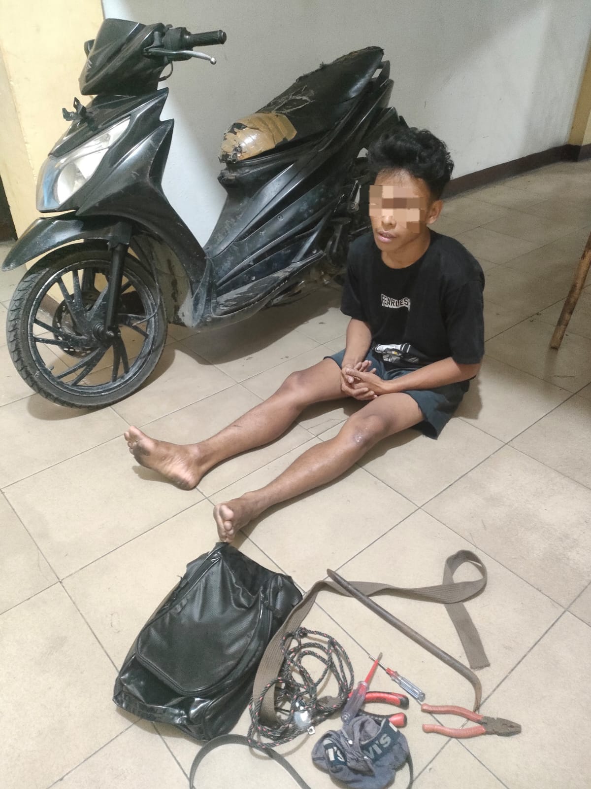 Aksi Pencuri Timbangan di Siantar Utara Berakhir Singkat, Polisi Amankan Pelaku Beserta Barang Bukti