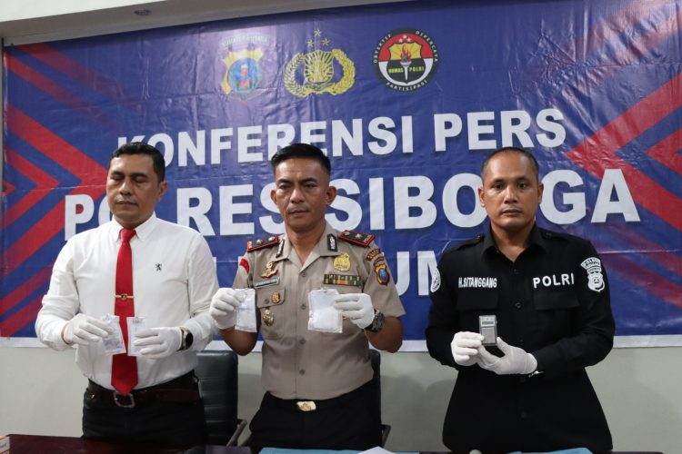 Target Terlampaui, Polres Sibolga Bongkar Enam Kasus Narkoba dan Amankan 10 Tersangka dalam Ops Antik Toba 2026