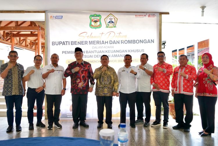 Wesly Silalahi Terima Bupati Bener Meriah, Pemko Pematangsiantar Salurkan Bantuan Rp25 Miliar untuk Pemulihan Pasca Banjir