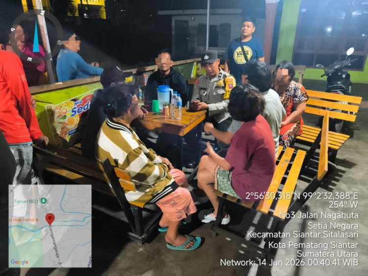 Gerak Cepat Personel Polsek Siantar Marihat Redam Perselisihan Warga Lewat Layanan Call Center 110