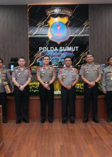 Bharada Rendika Lubis Antar Brimob Polda Sumut Raih Penghargaan Admin Media Sosial Terbaik