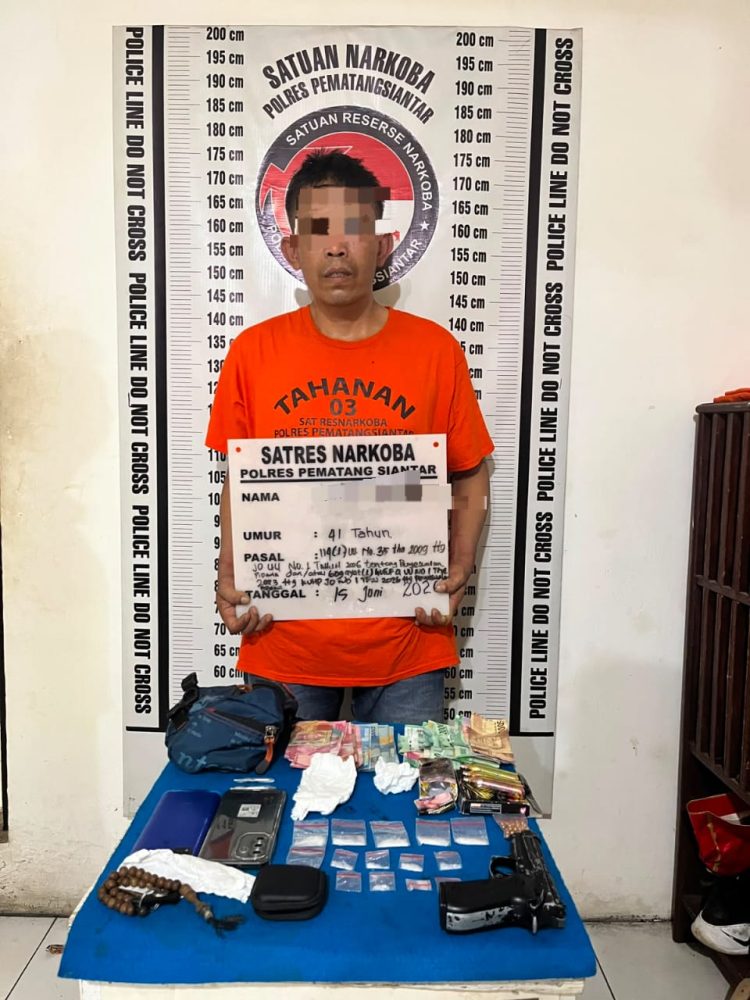 Gagalkan Peredaran Sabu, Polres Pematangsiantar Amankan Dua Pelaku dengan Barang Bukti 6,69 Gram