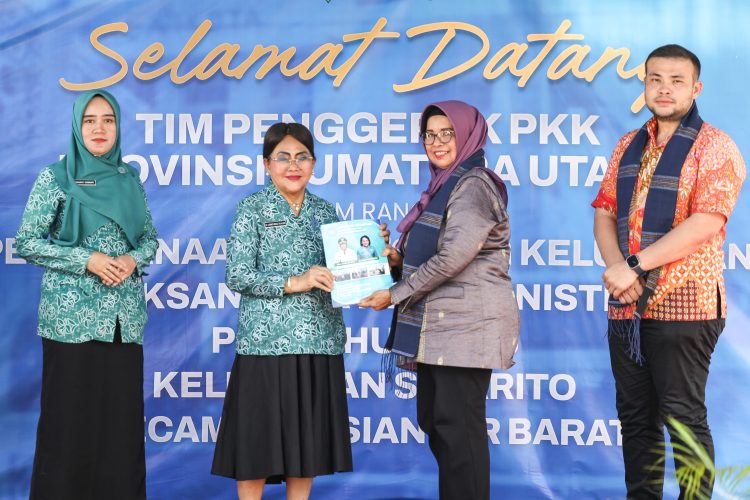 Wesly dan Liswati Sambut Tim PKK Sumut, Simarito Tampil Jadi Wajah Tertib Administrasi Pematangsiantar
