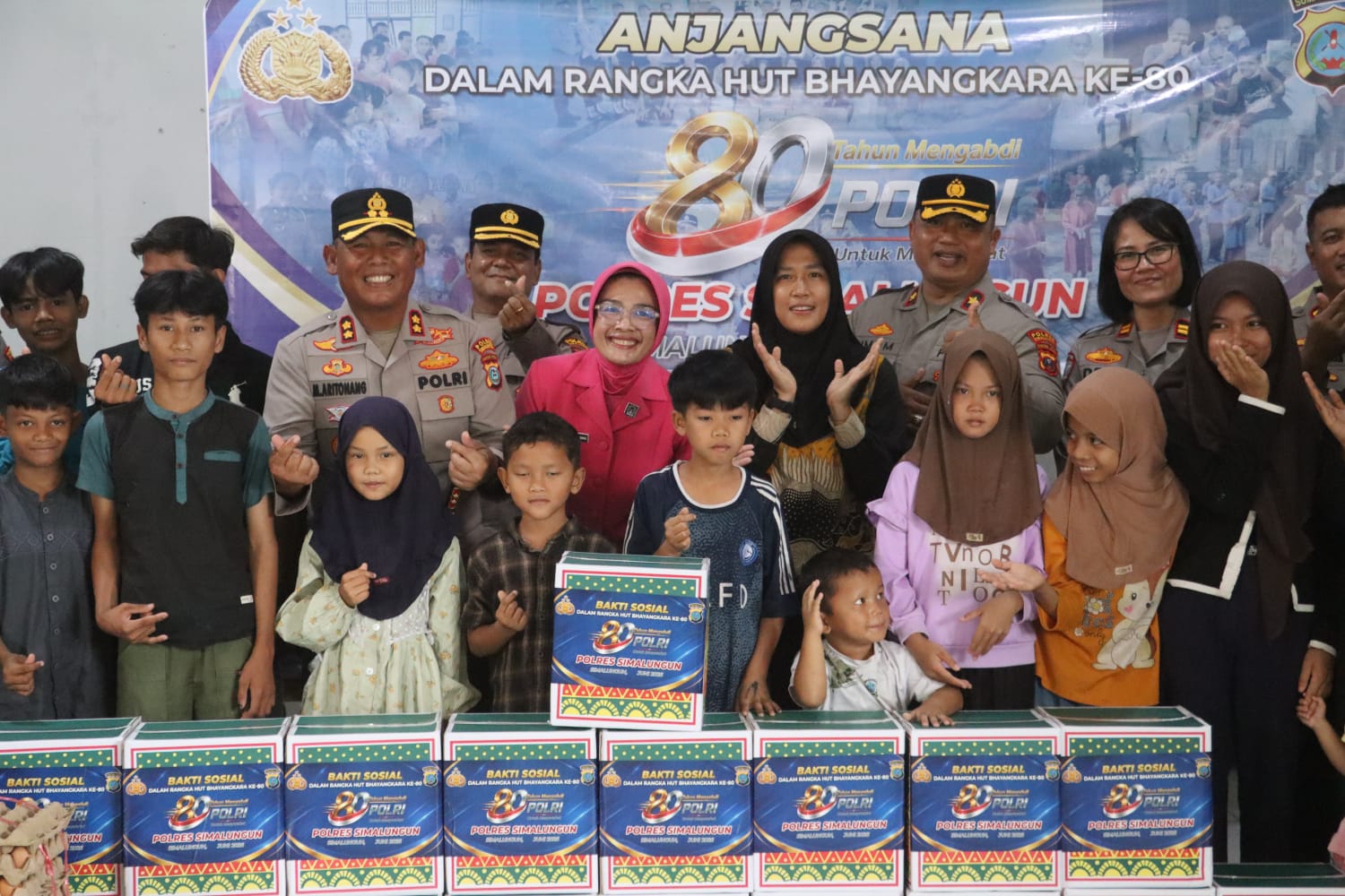 Kapolres Simalungun Sentuh Hati Personel Sakit dan Anak Panti, Wujud Nyata Polri untuk Masyarakat
