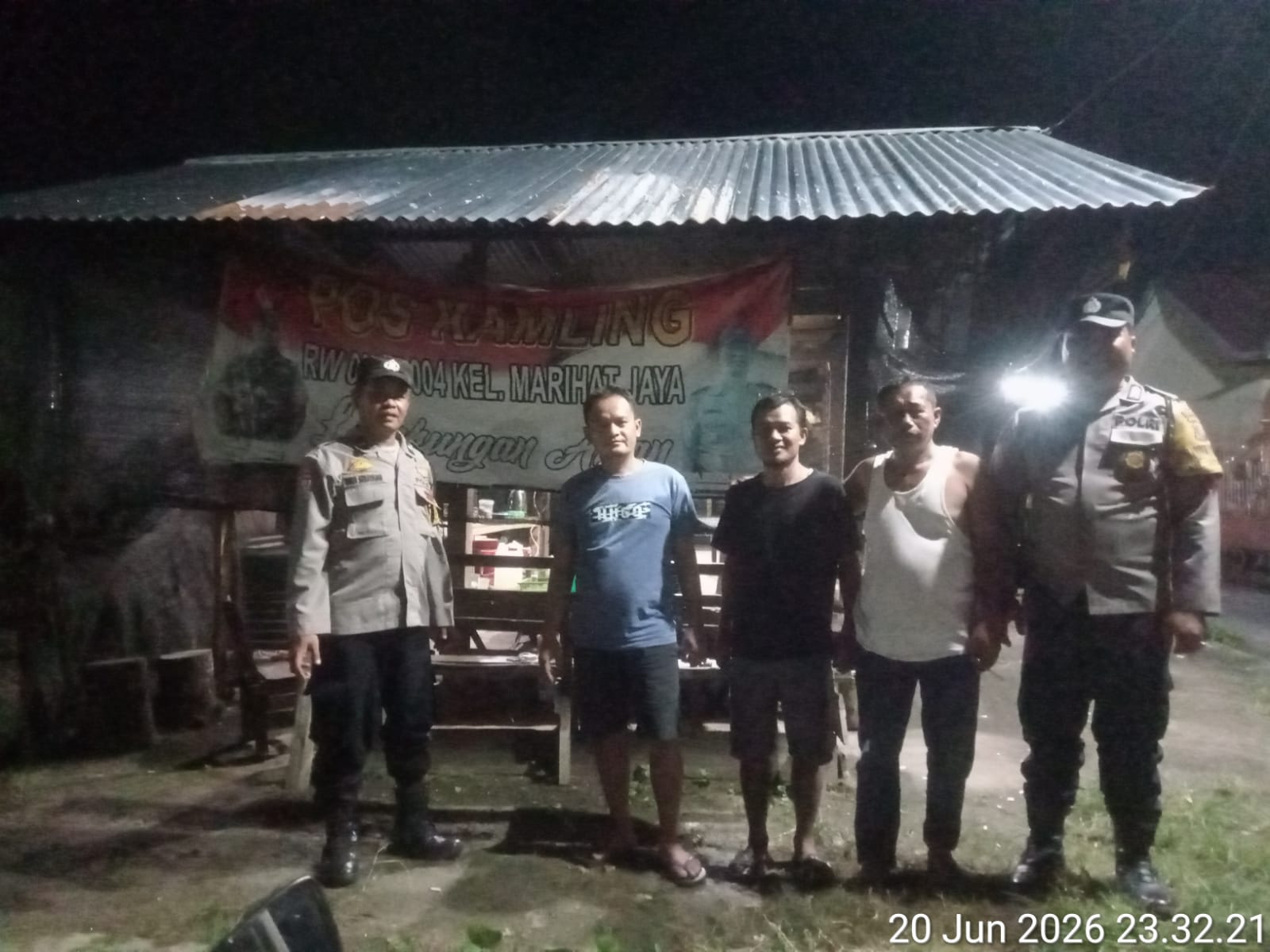 Polsek Siantar Marihat Gelar SALING di Pos Kamling, Perkuat Keamanan Lingkungan dan Kedekatan dengan Warga