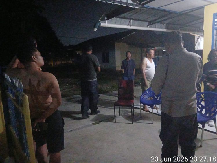 Respons Cepat Laporan 110, Polsek Siantar Marihat Redam Keributan Tengah Malam Lewat Jalur Mediasi