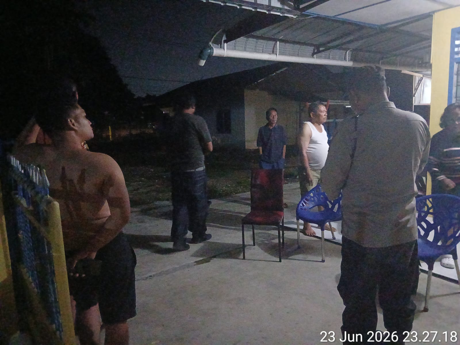 Respons Cepat Laporan 110, Polsek Siantar Marihat Redam Keributan Tengah Malam Lewat Jalur Mediasi