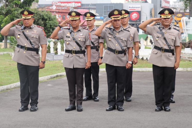 Menapak Jejak Pengorbanan, Polres Pematangsiantar dan Polres Simalungun Khidmat Ziarah Sambut HUT Bhayangkara ke-80