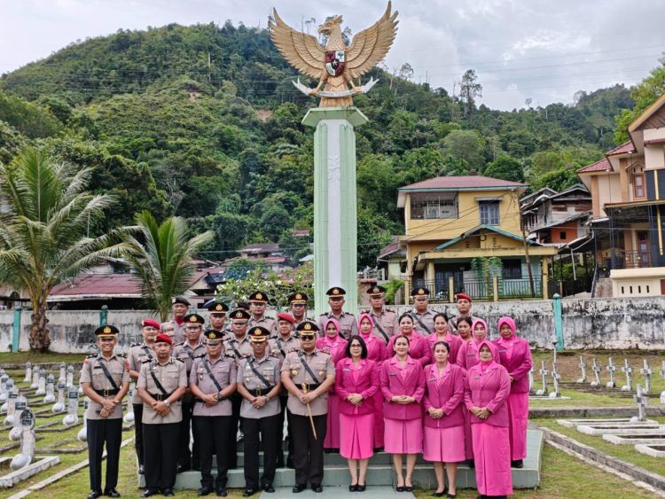 Menapak Jejak Pahlawan, Polres Sibolga Perkuat Spirit Pengabdian Sambut Hari Bhayangkara ke-80